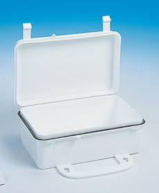 Durham 525G-43 Polypropylene Plastic Kit Boxes, 10P, With Gasket