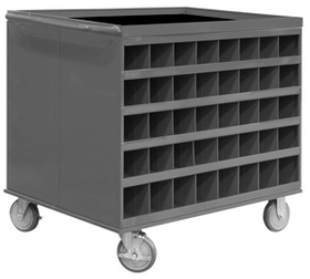 Durham 664-95 2-Sided Mobile Cart/Work Stations