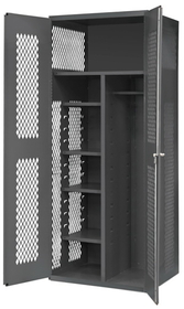 Durham EMDC-362484-HDL-95 Heavy Duty 14 Gauge Cabinets Janitorial Cabinets 