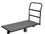 Durham EPTD24485PU95 Platform Truck with 5" X 1-1/4" Polyurethane casters, (2) rigid and (2) swivel, 2 wheels in the middle of platform and 1 on each end, 24x48