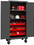 Durham HDCM36-12-2S1795 Mobile Cabinet with Hook-On Bins and Shelves