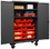 Durham HDCM48-18-2S1795 Mobile Cabinet with Hook-On Bins and Shelves