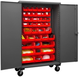 Durham HDCM48-42-1795 Mobile Cabinet with Hook-On Bins