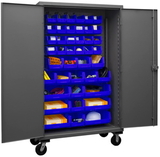 Durham HDCM48-42-5295 Mobile Cabinet with Hook-On Bins