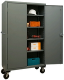 Durham HDCM48-4S-95 Mobile Cabinet with 4 Shelves