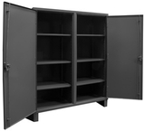 Durham HDDS243666-6S95 12 Gauge Double Shift Cabinets, 24X36X66, 6 Shelves