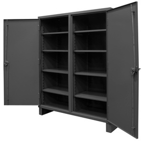 Durham HDDS243678-8S95 12 Gauge Double Shift Cabinets, 24X36X78, 8 Shelves