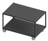 Durham HMT-2448-2-4SWB-95 High Deck Portable Table with 5
