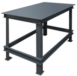 Durham HWBMT-364830-95 Extra Heavy Duty Machine Tables - Top shelf Only, 36X48X30
