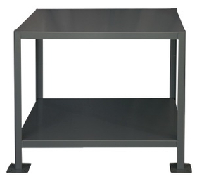 Durham MT304836-3K295 Heavy Duty Machine Tables - 2 Shelves, 30X48X36
