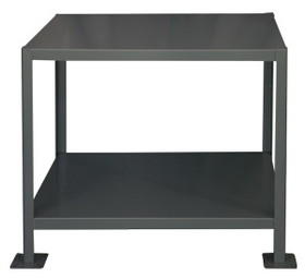 Durham MT367236-3K295 Heavy Duty Machine Tables - 2 Shelves, 36X72X36