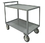 Durham RSCR-2448-95 2 Shelf Stock Cart with Raised Handle (All lips Up)