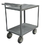 Durham RSCR-2448-ALD-95 2 Shelf Stock Cart with Raised Handle (All lips down)