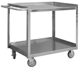 Durham SRSC1618302FLD5PU Stainless Steel Stock Cart with 5