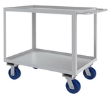 Durham SRSC1624362ALU6PU Stainless Steel Stock Cart with 6