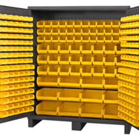 Durham SSC-722484-BDLP-264-95 Cabinets with Hook on Bins 72" Wide