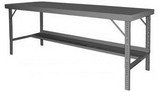 Durham WBF-30120-95 Folding Leg Work Bench With Steel Top