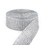 Aspire Silver Diamond Mesh Wrap Roll Rhinestone Crystal Ribbon 1.5" X 10 Yards 8 Rows