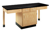 Diversified Woodcrafts 2201K 2 Station Table W/ 1-1/4