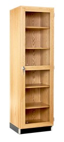 Diversified Woodcrafts 315-2422K Tall Storage with Glass Doors