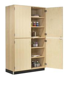 Diversified Woodcrafts 356-4822M Access Tall Cabinet with Split Doors