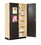 Diversified Woodcrafts 359-4822M Canvas Door Display Cabinet