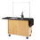 Diversified Woodcrafts 4121K Mobile Demonstration Table with Drawers