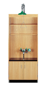 Diversified Woodcrafts 6900K Cabinet, Shower/Eyewash Station