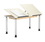 Diversified Woodcrafts ALTD2-6030 Adj Leg Drafting Table- Double Sta.