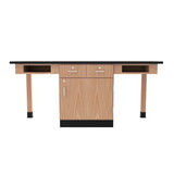 Diversified Woodcrafts C2300K Kinetic 4 Person Lab Tables