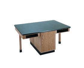 Diversified Woodcrafts C2300K Kinetic 4 Person Lab Tables