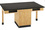 Diversified Woodcrafts C2404K 4 Station Table W/ Phenolic Resin Top, Compartment Apron & D