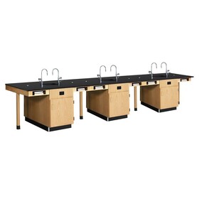 Diversified Woodcrafts C2634K Kinetic Modular Island Double Lab Stations