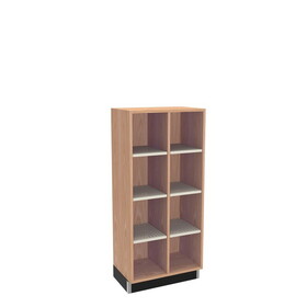 Diversified Woodcrafts CC542415GK Access Cubby with Metal Shelves