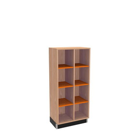 Diversified Woodcrafts CC542415TK Access Cubby with Metal Shelves