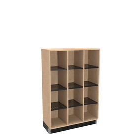 Diversified Woodcrafts CC543615BM Access Cubby with Metal Shelves