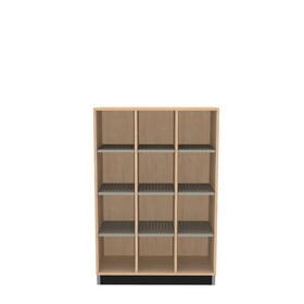 Diversified Woodcrafts CC543615DM Access Cubby with Metal Shelves