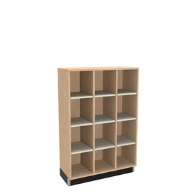 Diversified Woodcrafts CC543615GM Access Cubby with Metal Shelves