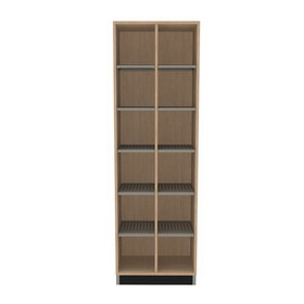 Diversified Woodcrafts CC782415DM Access Cubby with Metal Shelves