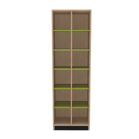 Diversified Woodcrafts CC782415LM Access Cubby with Metal Shelves