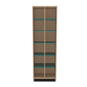 Diversified Woodcrafts CC782415QM Access Cubby with Metal Shelves