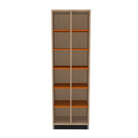 Diversified Woodcrafts CC782415TM Access Cubby with Metal Shelves