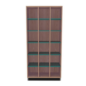 Diversified Woodcrafts CC783615QK Access Cubby with Metal Shelves