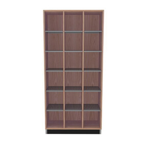 Diversified Woodcrafts CC783615SK Access Cubby with Metal Shelves