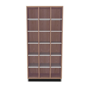 Diversified Woodcrafts CC783615WK Access Cubby with Metal Shelves