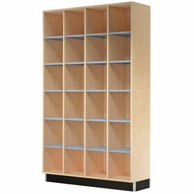 Diversified Woodcrafts CC784815DM Access Cubby with Metal Shelves