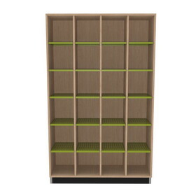 Diversified Woodcrafts CC784815LM Access Cubby with Metal Shelves
