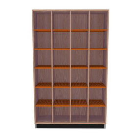 Diversified Woodcrafts CC784815TK Access Cubby with Metal Shelves
