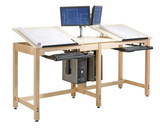 Diversified Woodcrafts CDTC-73 Drawing/Cad Table System Table Only