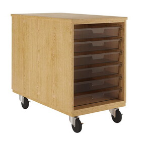 Diversified Woodcrafts DE-30K1 Access Duo Euro Tote Cabinet